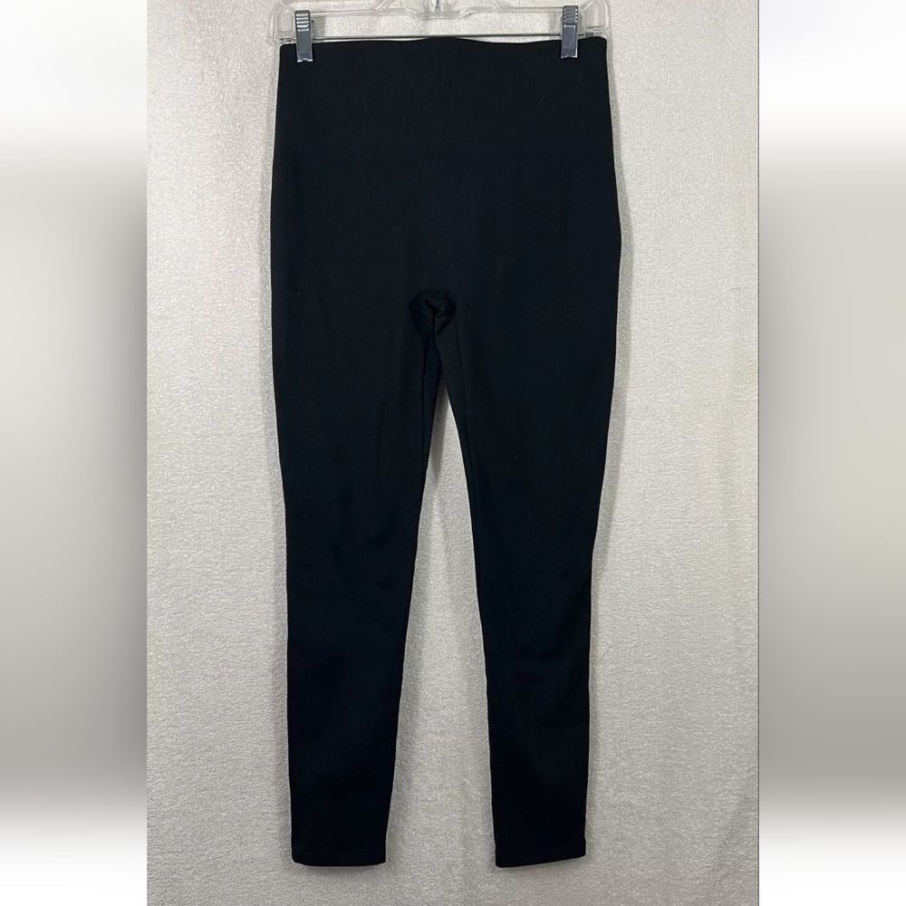 Spanx Sara Blakely Black Pants Tummy Shaping High Waist Ankle Sz 27